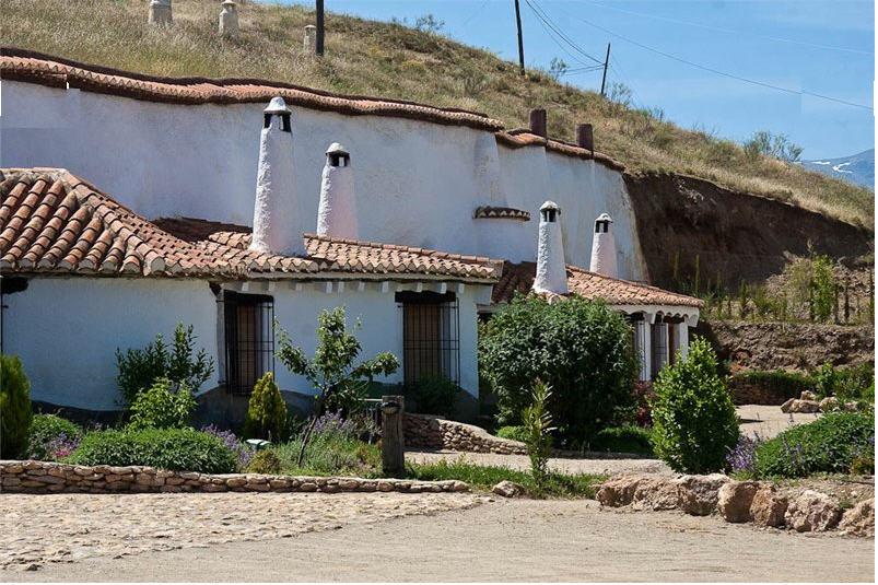 Cuevas Del Zenete Apartman Alcudia de Guadix Kültér fotó